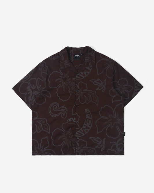 Chain Stitch Floral Shirt