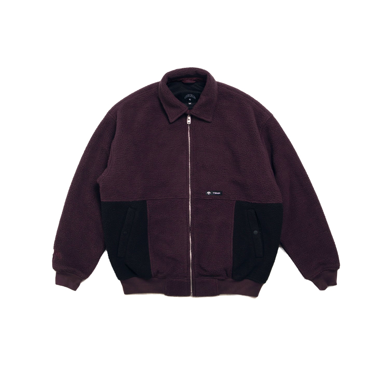 Purple Grit Fleece Jacket